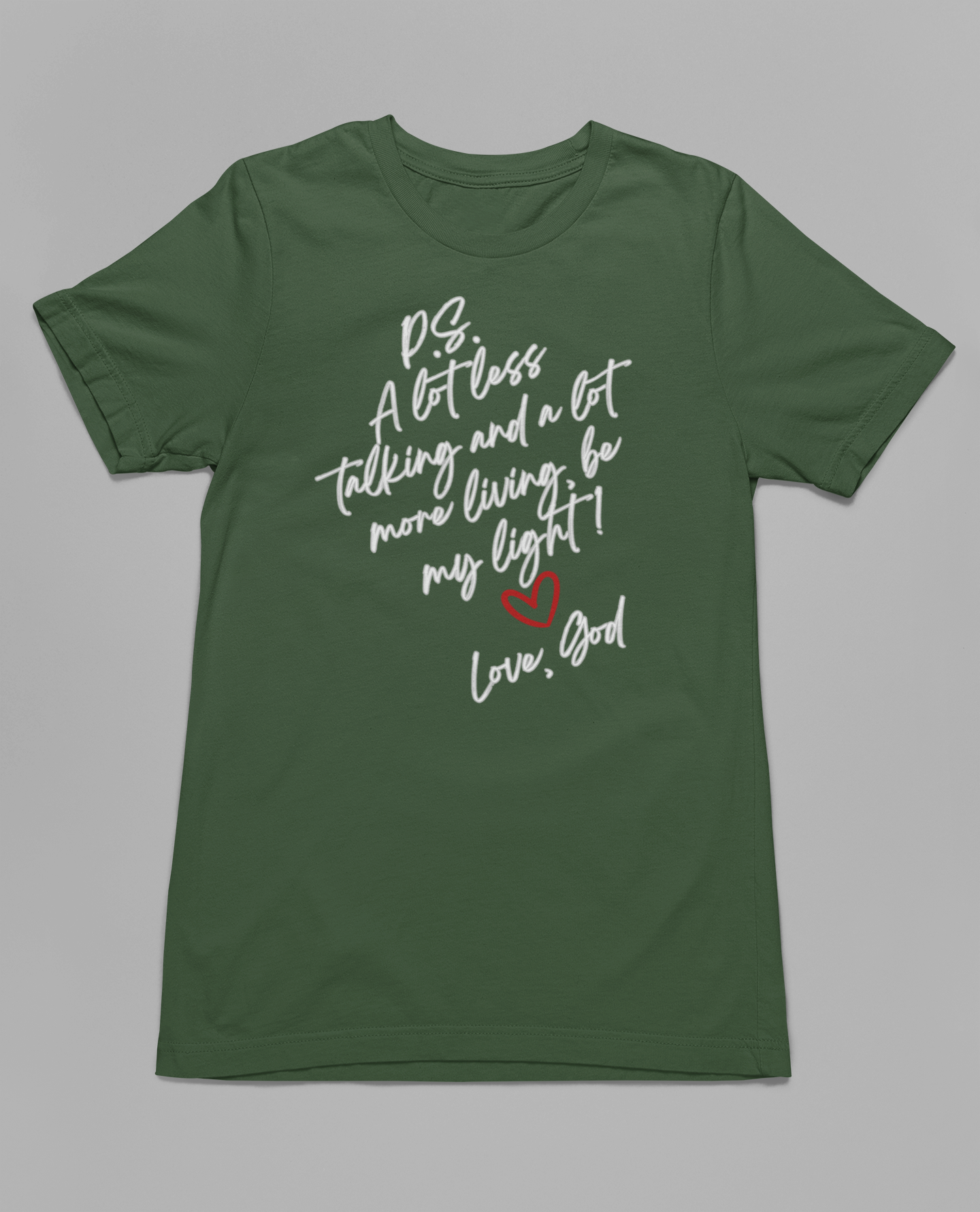 Short Sleeve T-shirt Be My Light