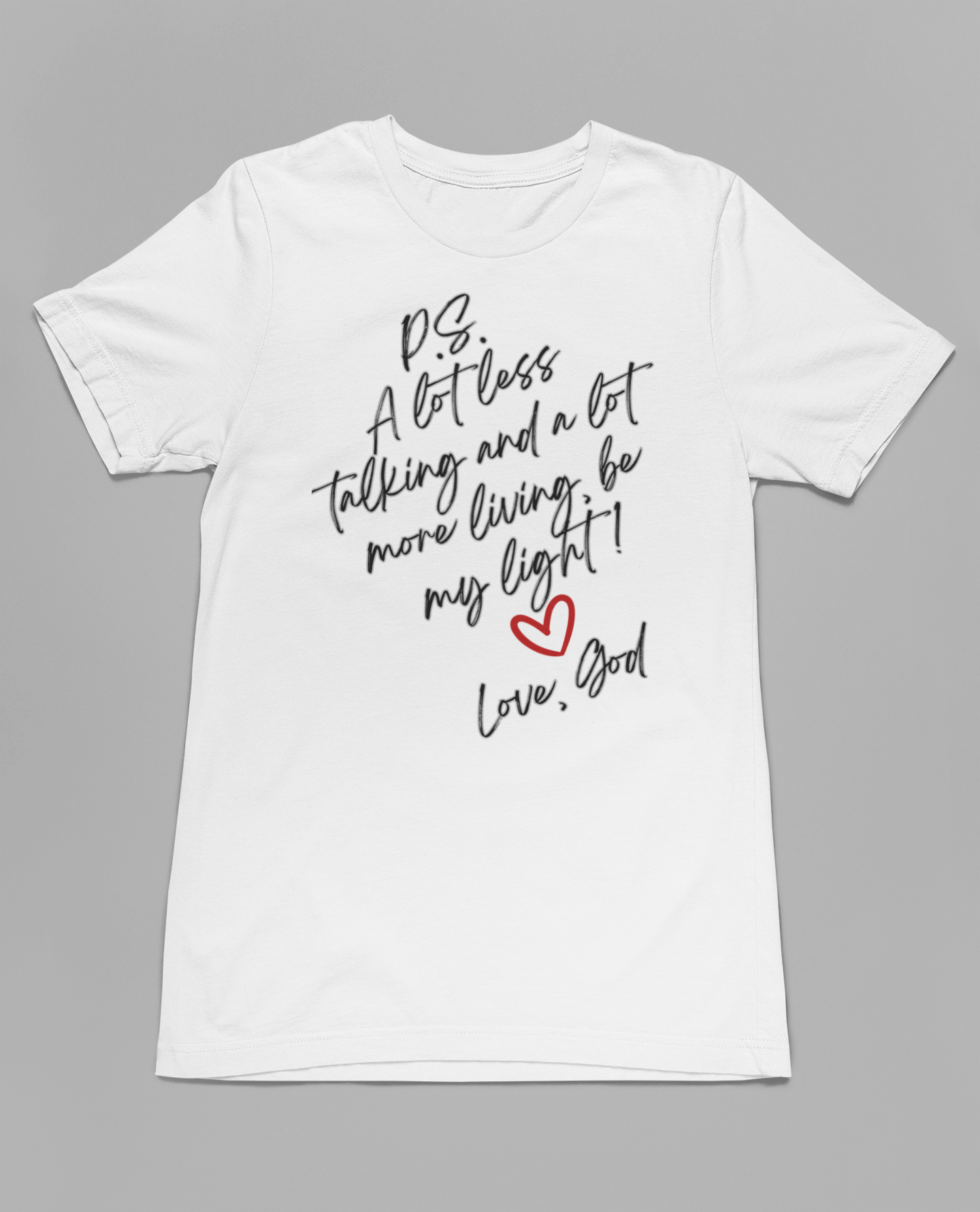 Short Sleeve T-shirt Be My Light