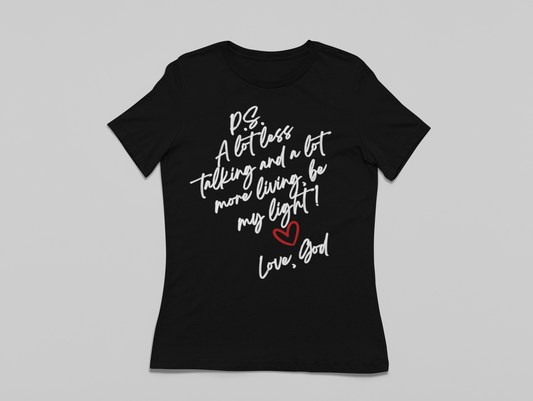 Short Sleeve T-shirt Be My Light