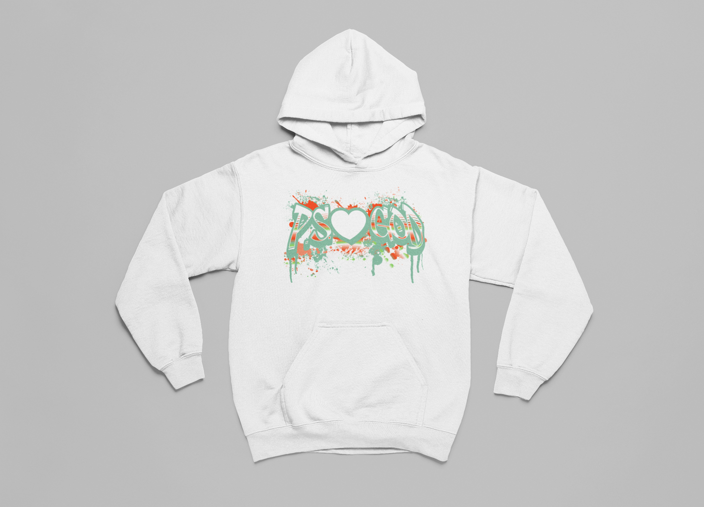 Hoodie PS LOVE GOD Spray